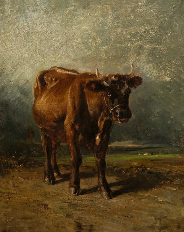 La mucca rossa - Arnot Art Museum, New York